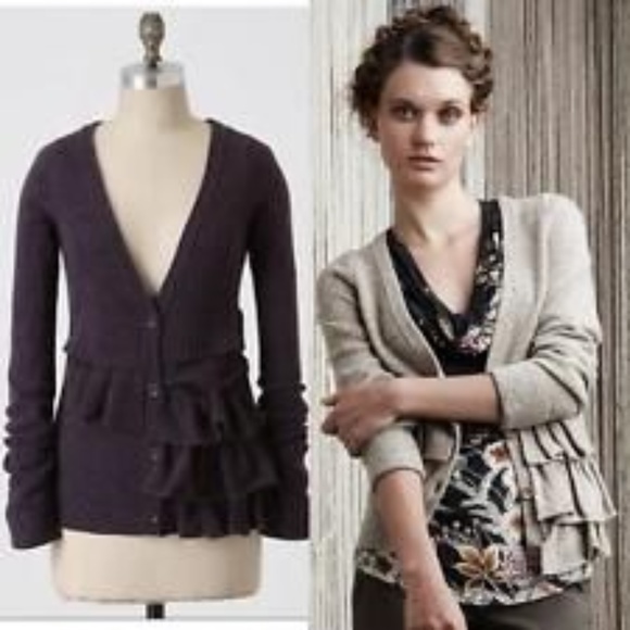 Anthropologie Sweaters - Anthropologie Moth Purple Cardigan - 129